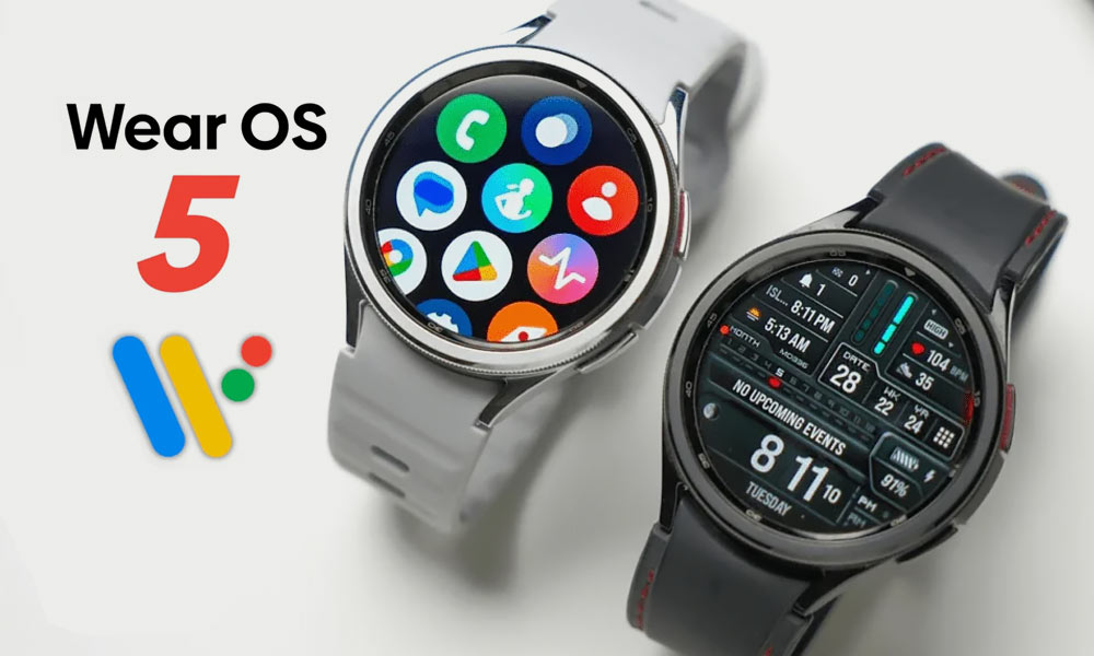 آپدیت Wear OS ۵ برای گلکسی واچ ۶ منتشر شد