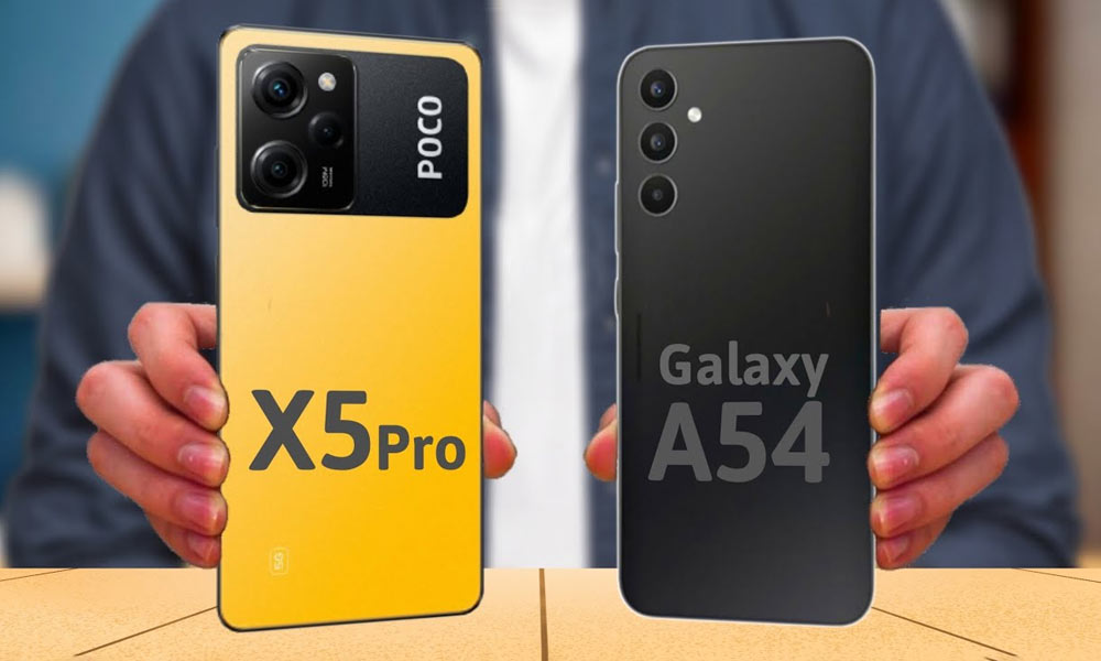 گوشی شیائومی POCO X5 PRO و سامسونگ A54