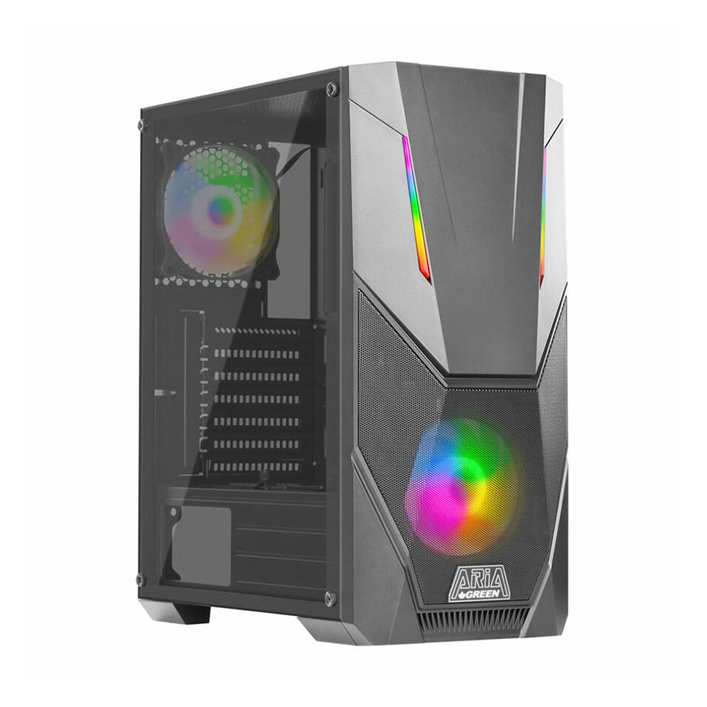 GREEN ARIA Mid Tower ARGB Case