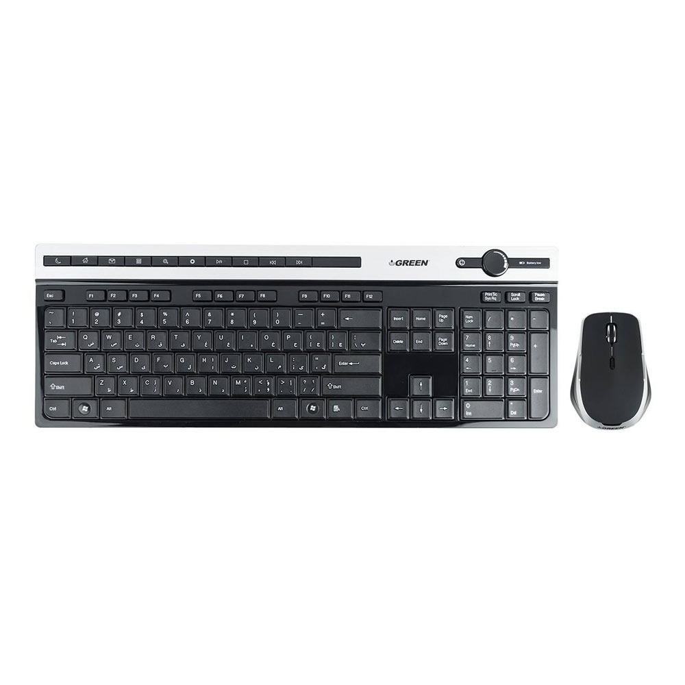 Green GKM-505W Wireless Keyboard and Mouse