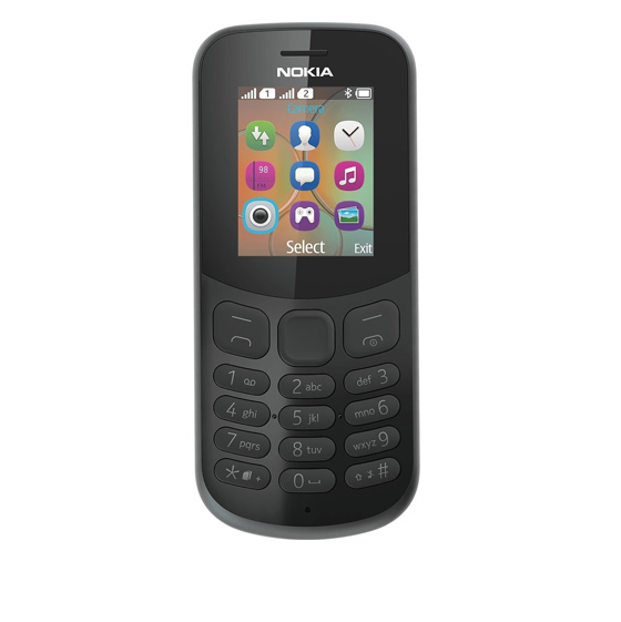 Nokia 130 (2017) Dual SIM Smartphone - 8MB