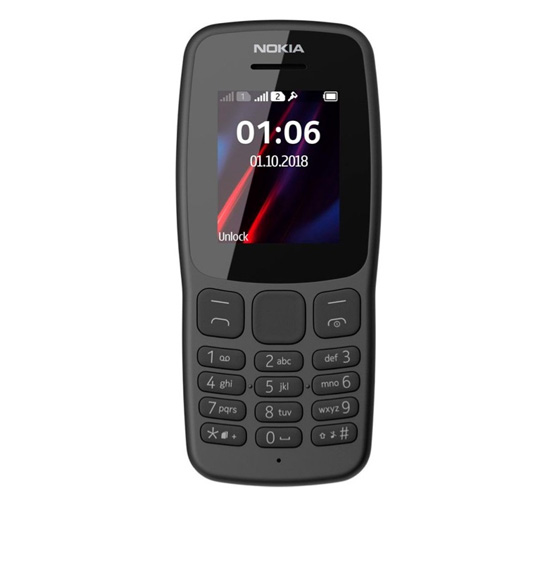 Nokia 106  Dual SIM Smartphone - 4MB