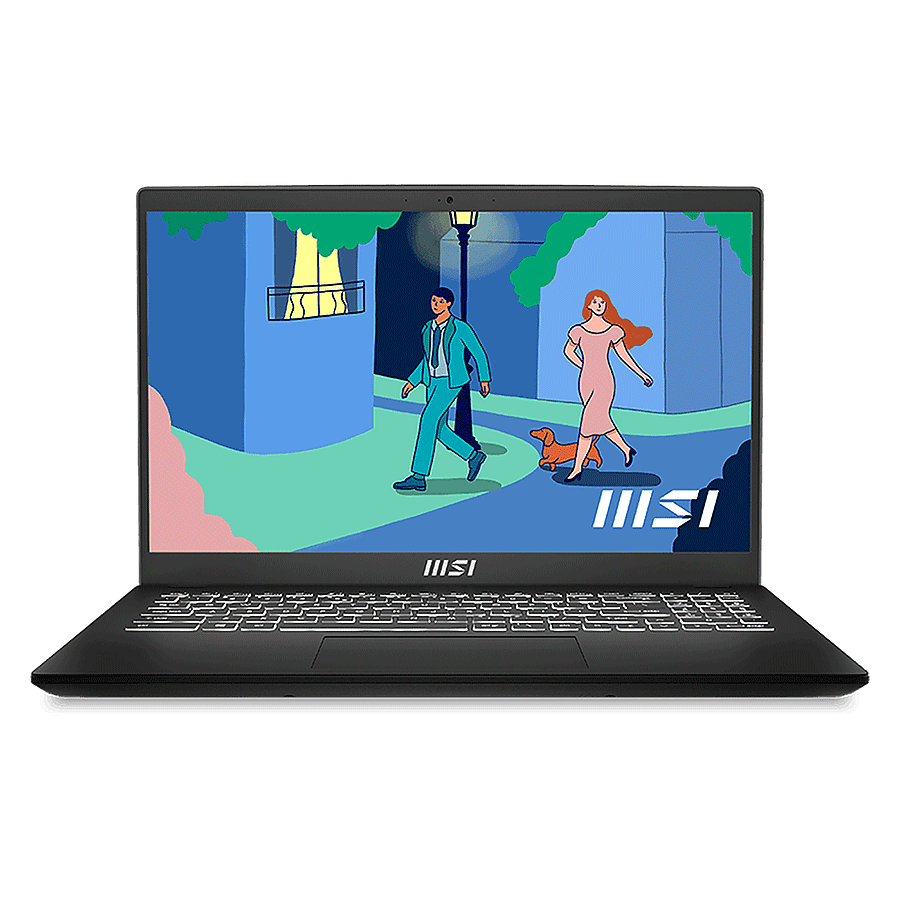 MSI Modern 15-B12M i5 1235U 8GB 512GB SSD Intel Iris Graphics 15.6Inch FHD Laptop Gaming