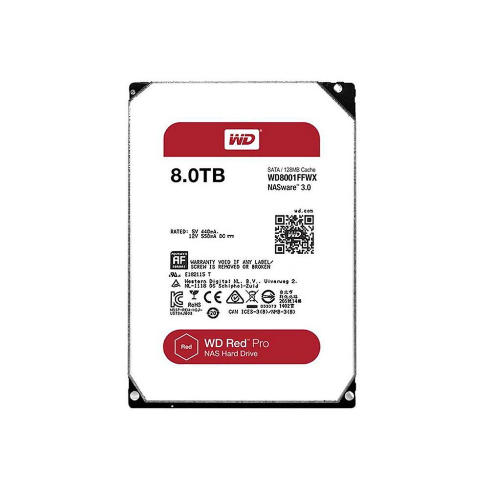 Western digital WD80EFBX Red Plus 8TB 256MB Cache NAS Internal Hard Drive