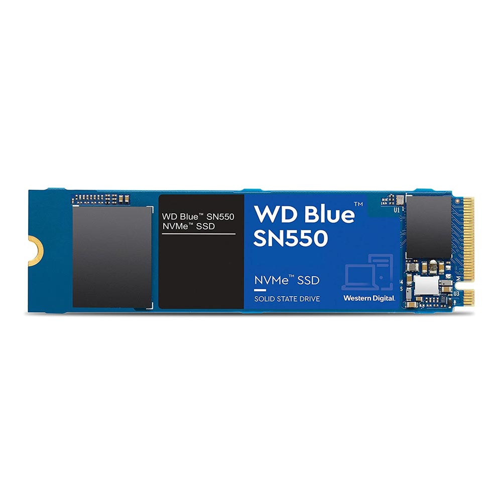 WD Blue SN550 PCIe Gen3 x4 M.2 2280 NVMe 500GB Internal SSD