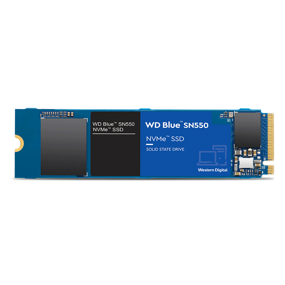 Western Digital Blue SN550 PCIe Gen3 x4 M.2 2280 NVMe 250GB Internal SSD Drive