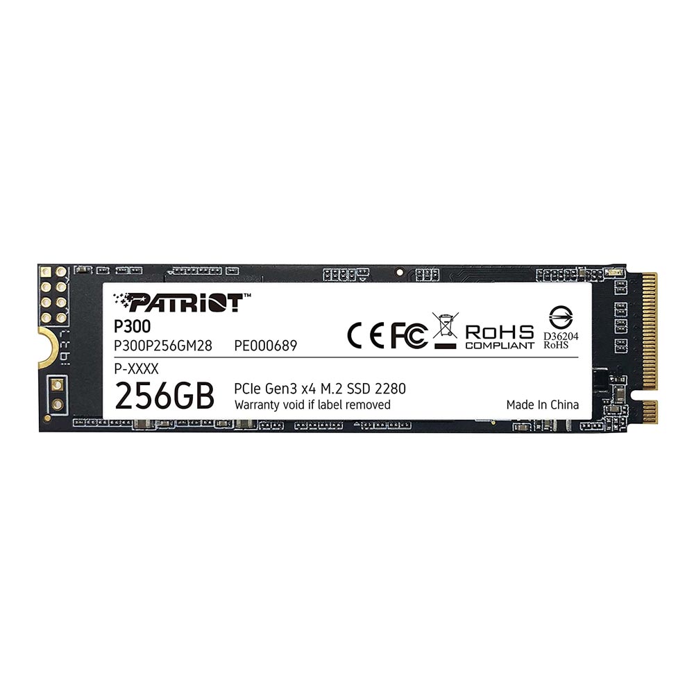 Patriot P300 M.2 2280 NVMe PCIe Gen 3*4 256GB SSD