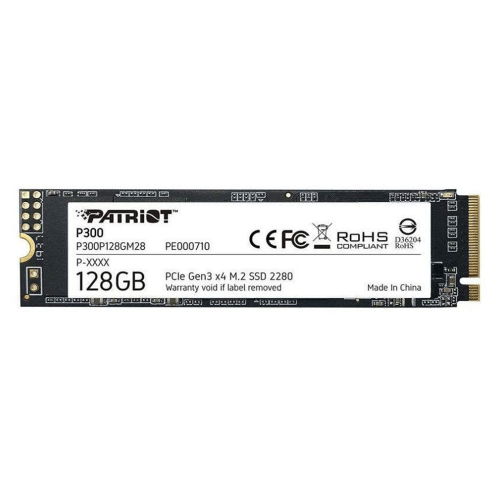 Patriot P300 128GB M.2 PCIe Gen 3 x4 Solid State Drive