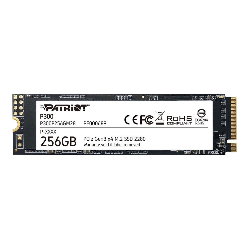 Patriot P300 256GB M.2 PCIe Gen 3 x4 Solid State Drive