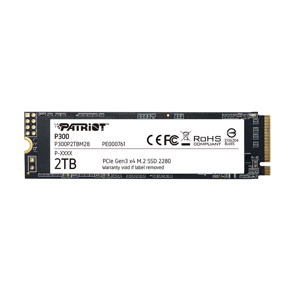 Patriot P300 2TB M.2 PCIe Gen 3 x4 Solid State Drive