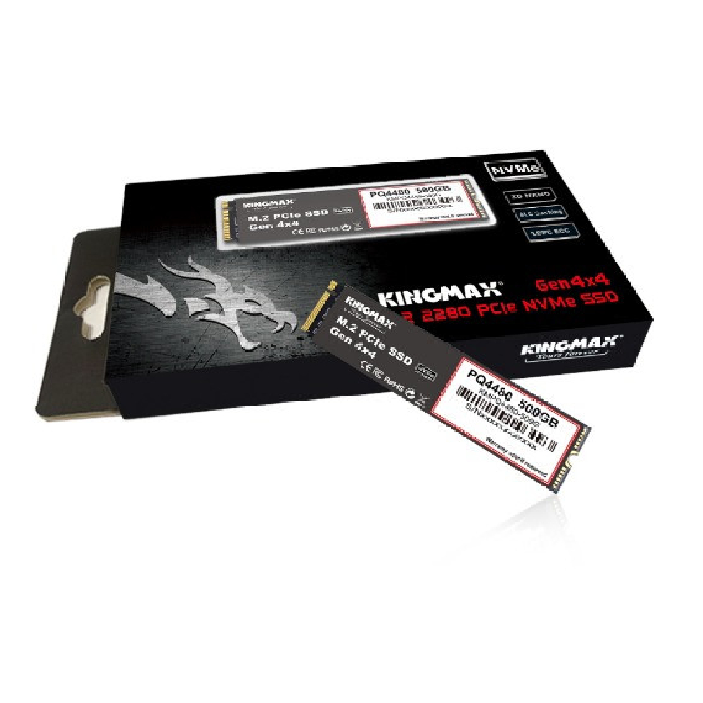 KINGMAX PQ4480 PCIe Gen 4.0x4 NVMe M.2 500GB Internal SSD