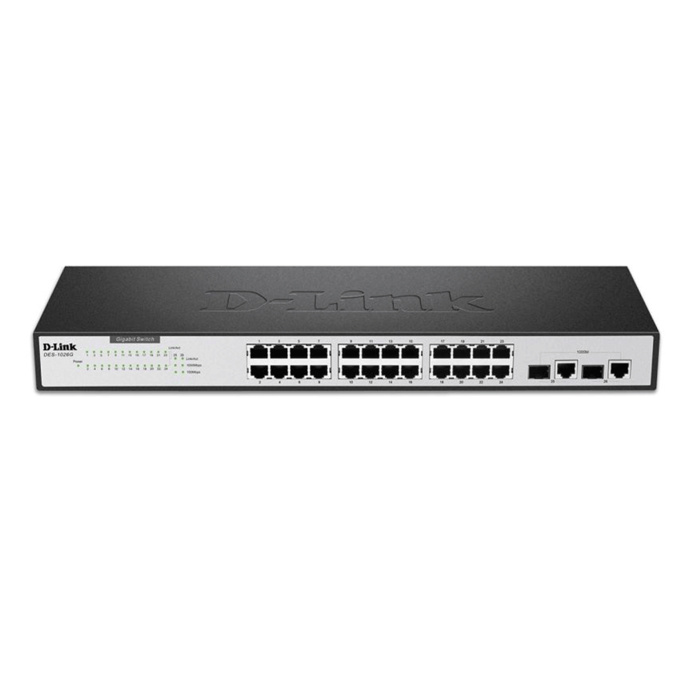 D-Link G DES-1026G 24 Port Ethernet Switch