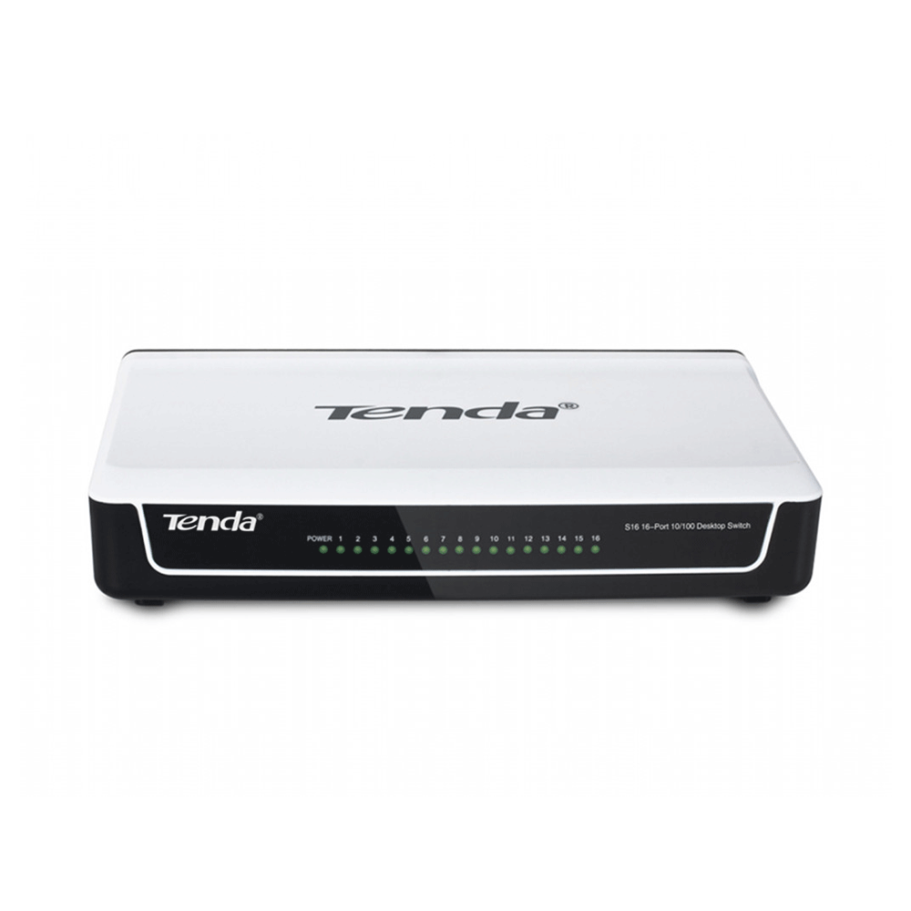 Tenda S16 16-Port 10/100 Desktop Switch