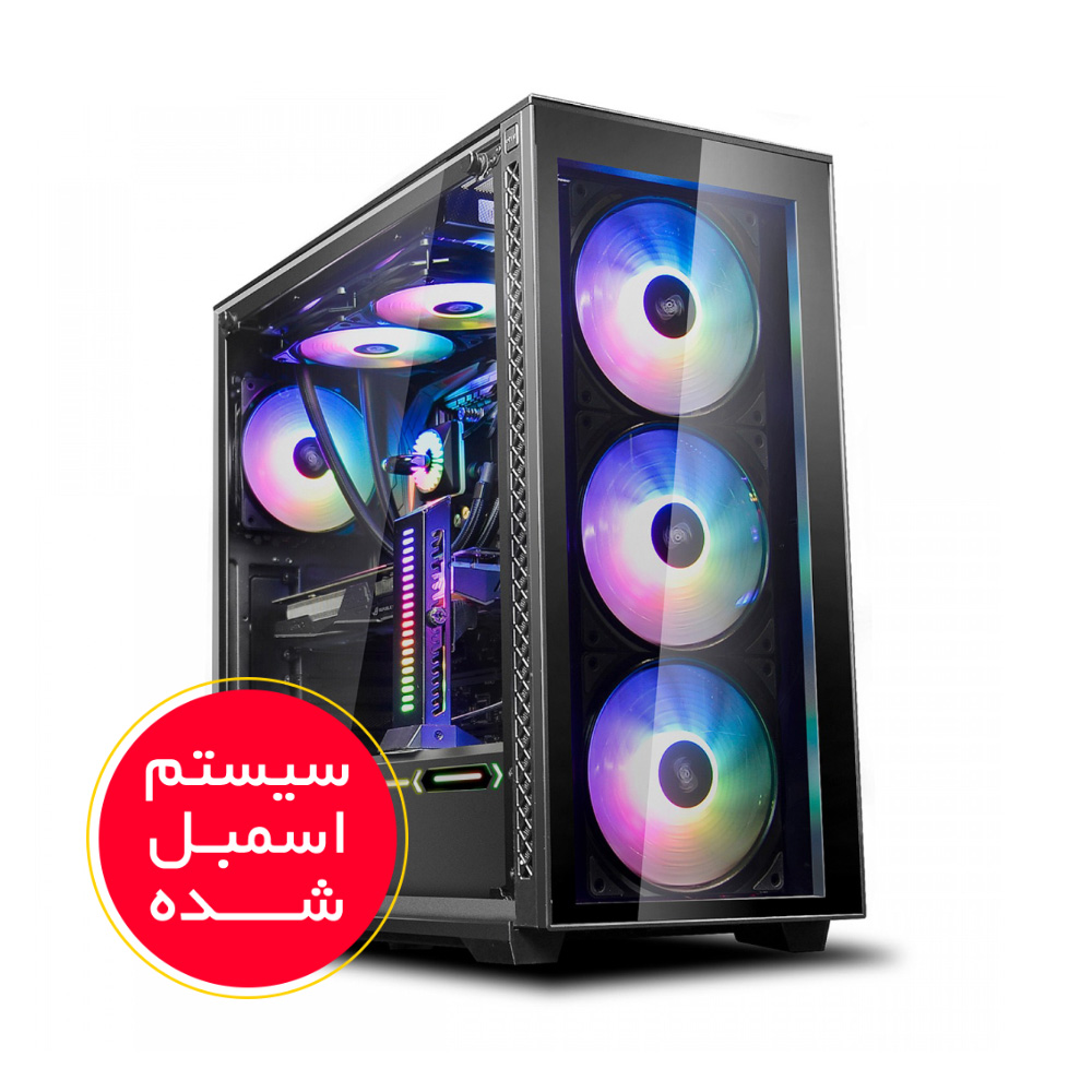 AtraMart Assembled PC For Photo Editing Graphic Design Intel Core i7-12700K/Z690/32GB DDR5/2TB HDD/512GB SSD/RX6600XT 8GB