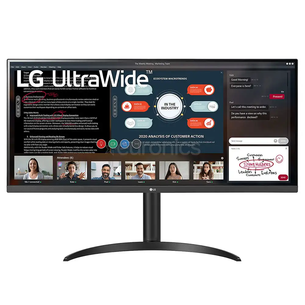 LG 34WP550-B UltraWide full HD Monitor