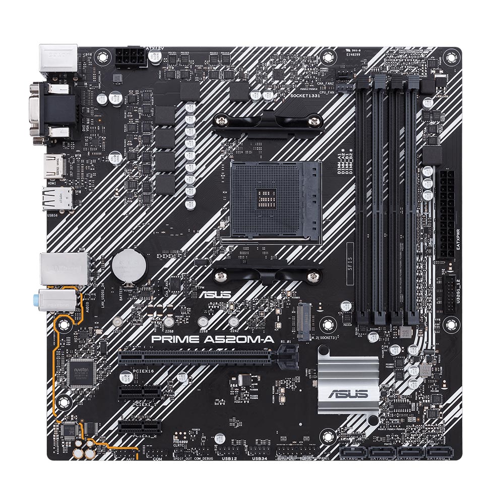 ASUS PRIME A520M-A Motherboard