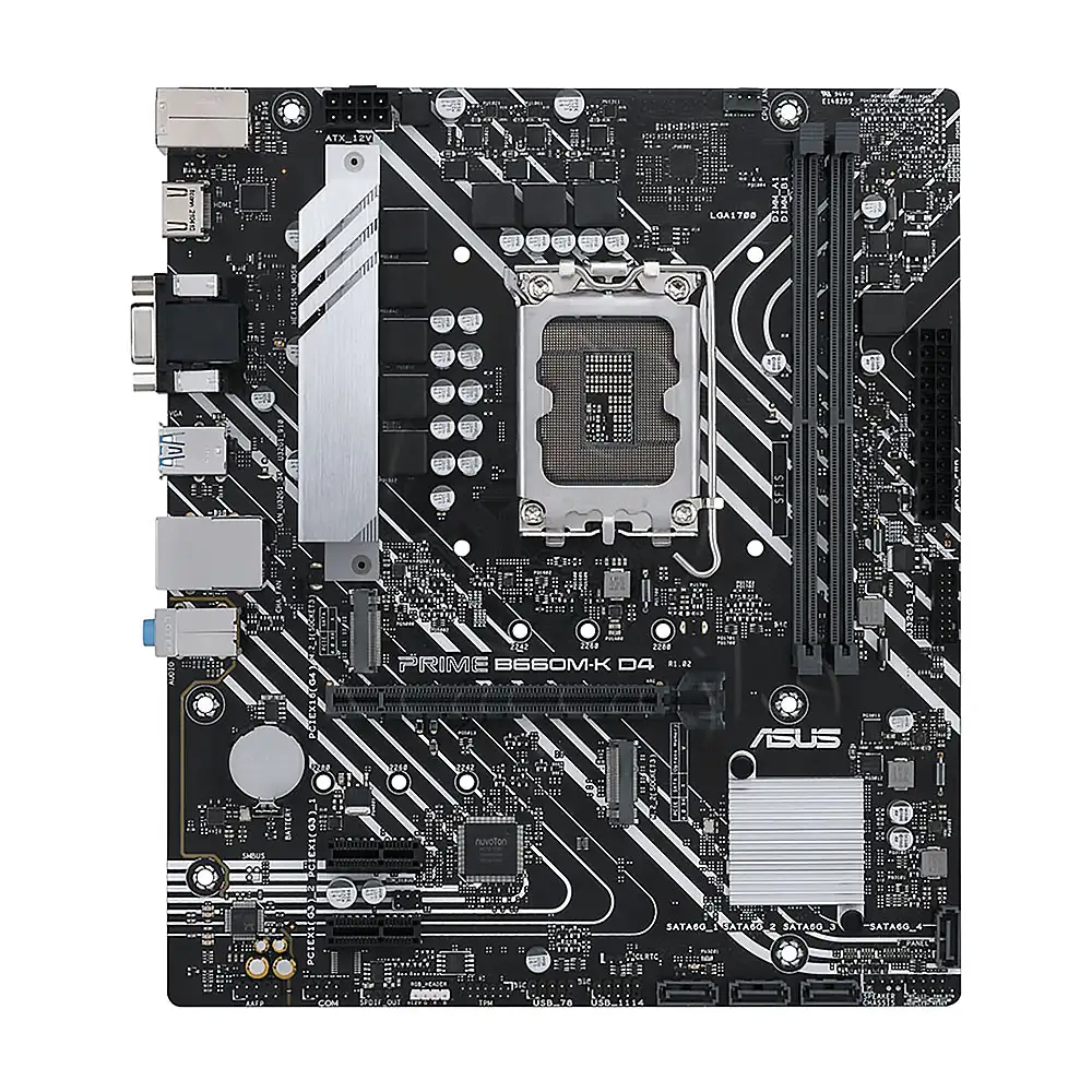 ASUS Prime B660M-K D4 LGA1700 Motherboard