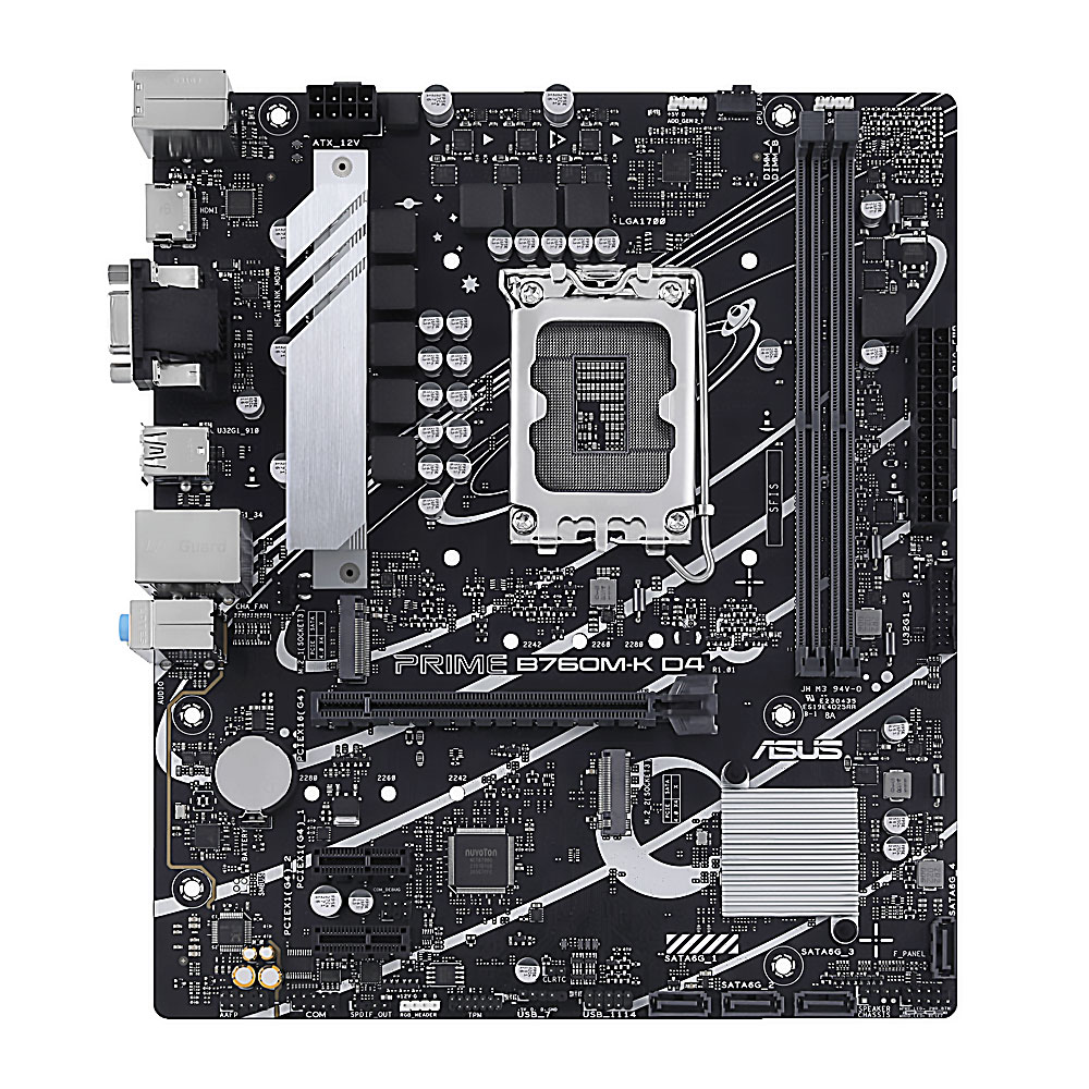 Asus Prime B760M-K DDR4 LGA1700 Motherboard