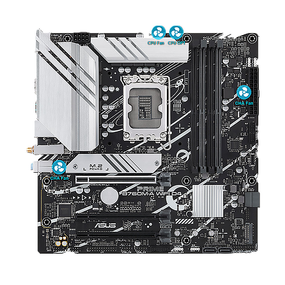 Asus Prime B760M-A WIFI DDR4 LGA1700 Motherboard