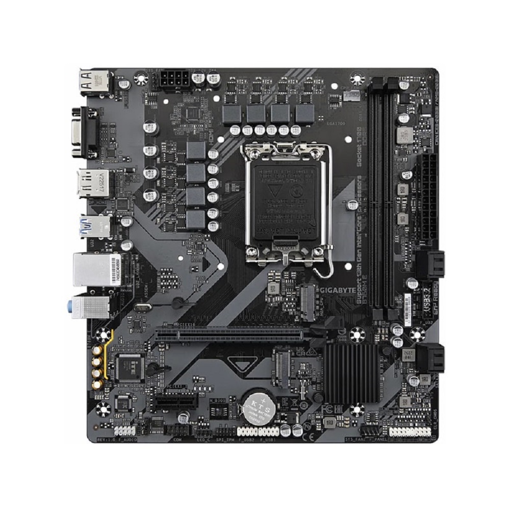 GiGABYTE B760M E (rev. 1.0) DDR5 LGA1700 Motherboard