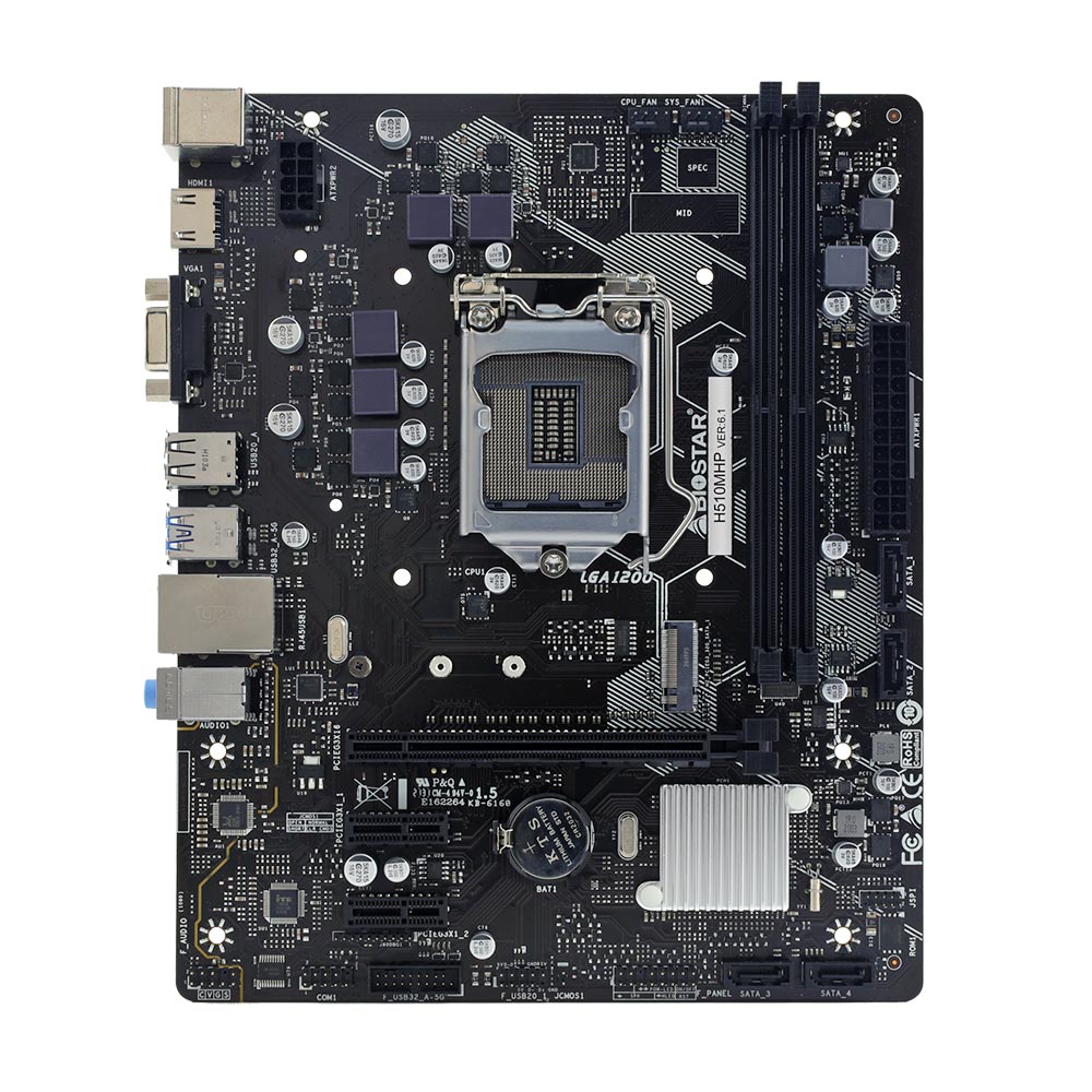 biostar H510MHP DDR4 LGA 1200 Motherboard