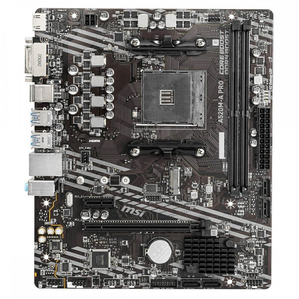 MSI A520M-A PRO AM4 Motherboard