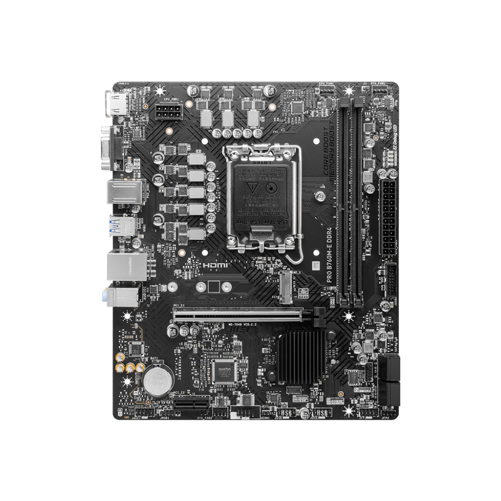 MSI PRO B760M-E DDR4 LGA1700 Mainboard