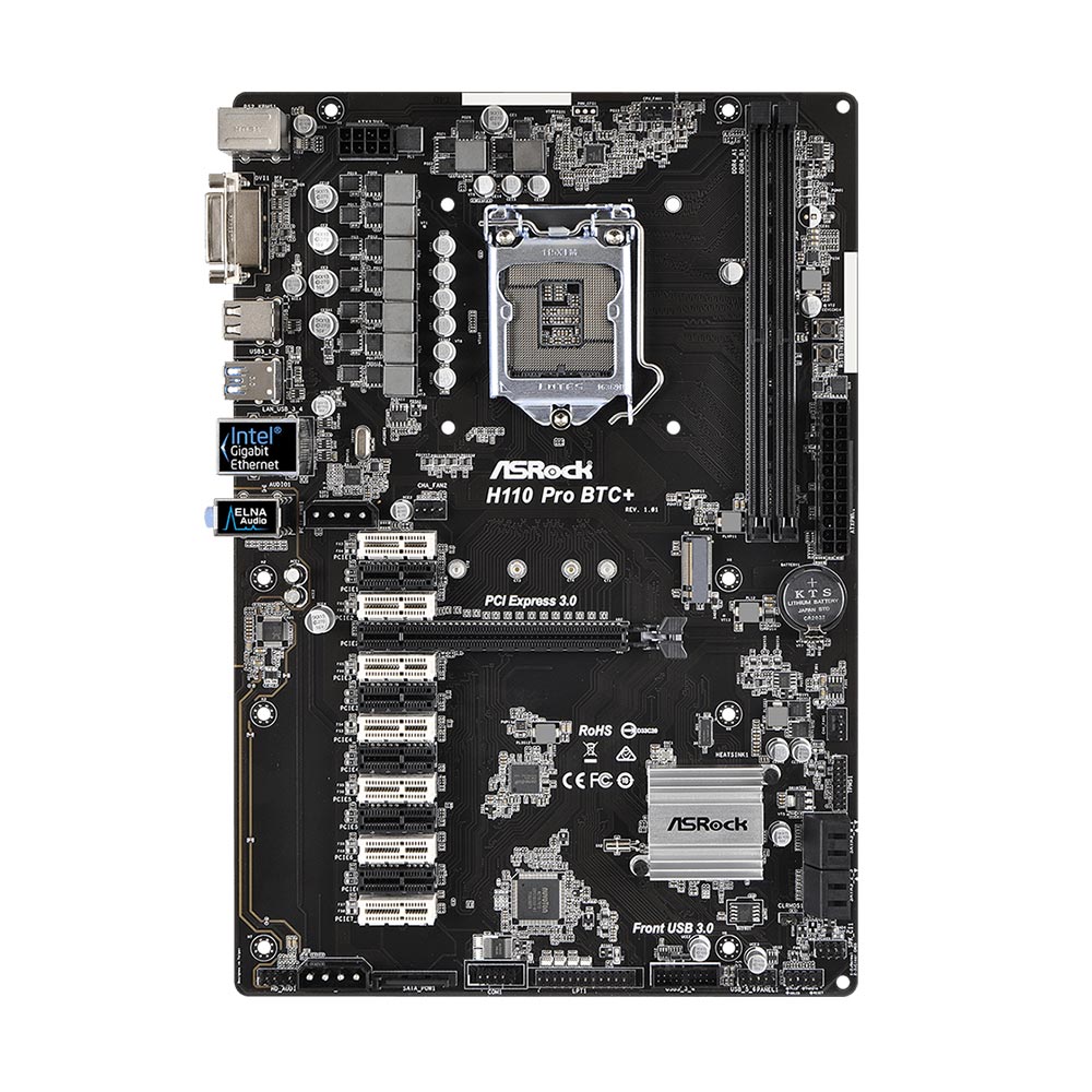 Asrock H110 Pro BTC+ LGA 1151 Motherboard