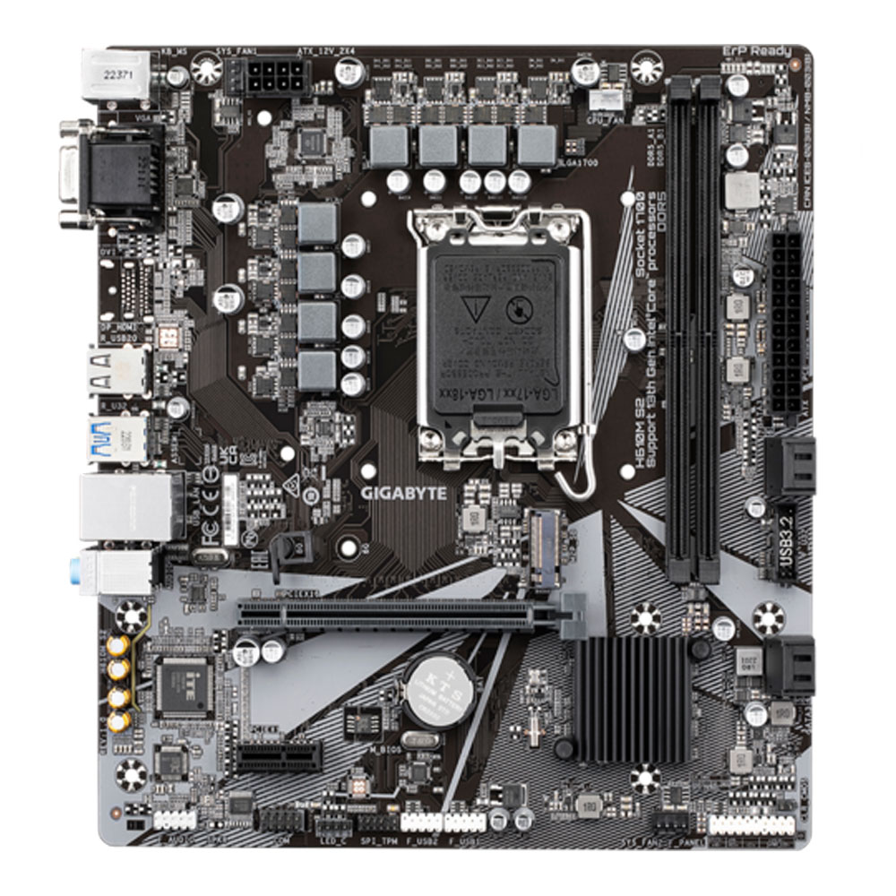 GigaByte H610M S2  LGA 1700 Motherboard