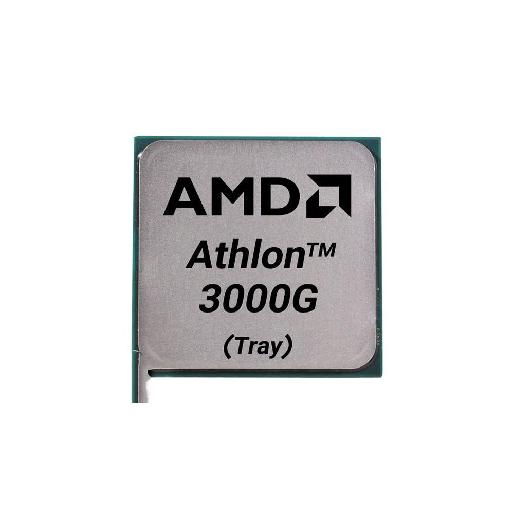 AMD Athlon 3000G 3.5GHz AM4 Desktop TRAY CPU with Radeon Vega 3 Graphics