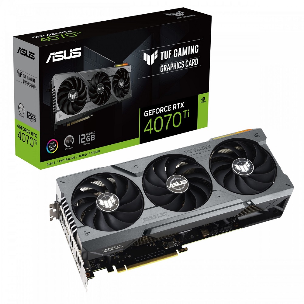 ASUS TUF GAMING RTX 4070 Ti 12G GDDR6X Graphics Card