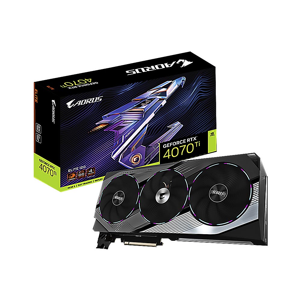 GigaByte AORUS GeForce RTX™ 4070 Ti ELITE 12G Graphics Card