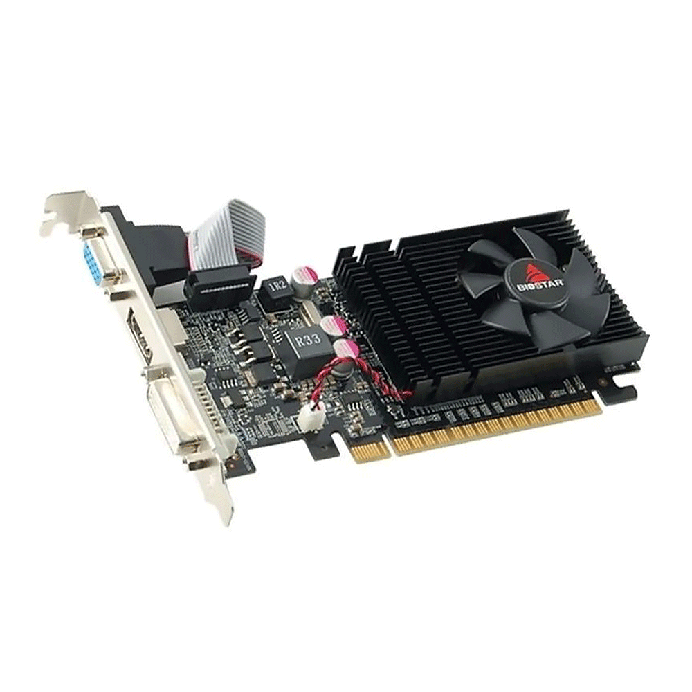 biostar GT610 2GB 64bit DDR3 Graphics Card