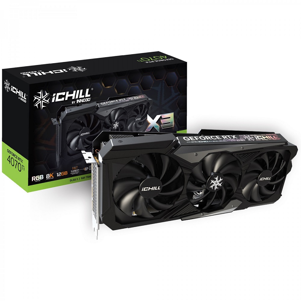 inno3d RTX 4070 Ti iChill X3 12GB Graphics Card