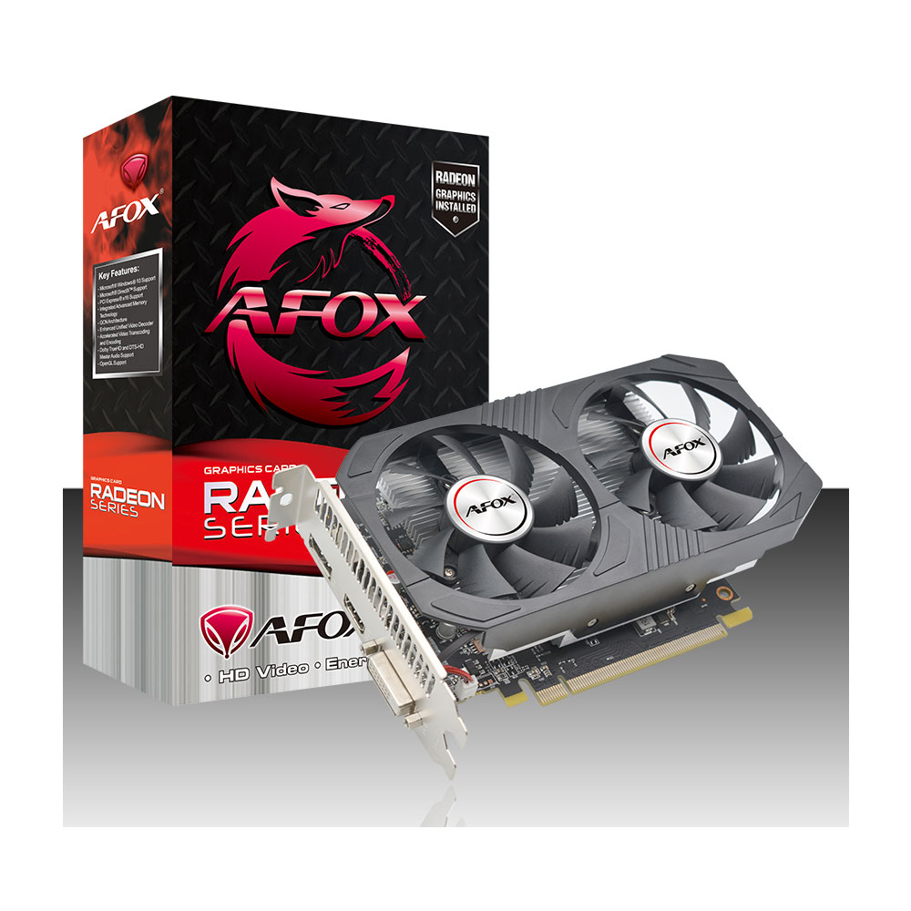 AFOX Radeon RX550 AMD GPU GDDR5 128Bit 4GB