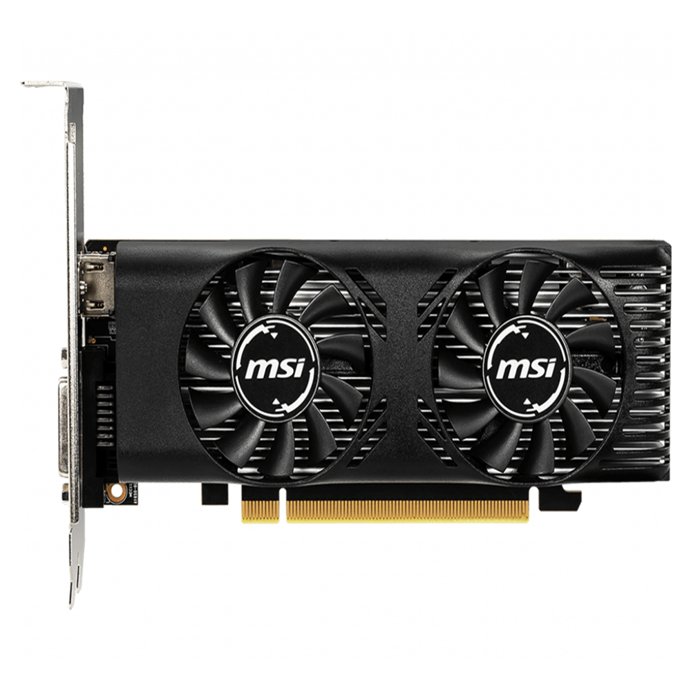 MSI GeForce GTX 1650 4GT LP OC 4GB Graphics Card