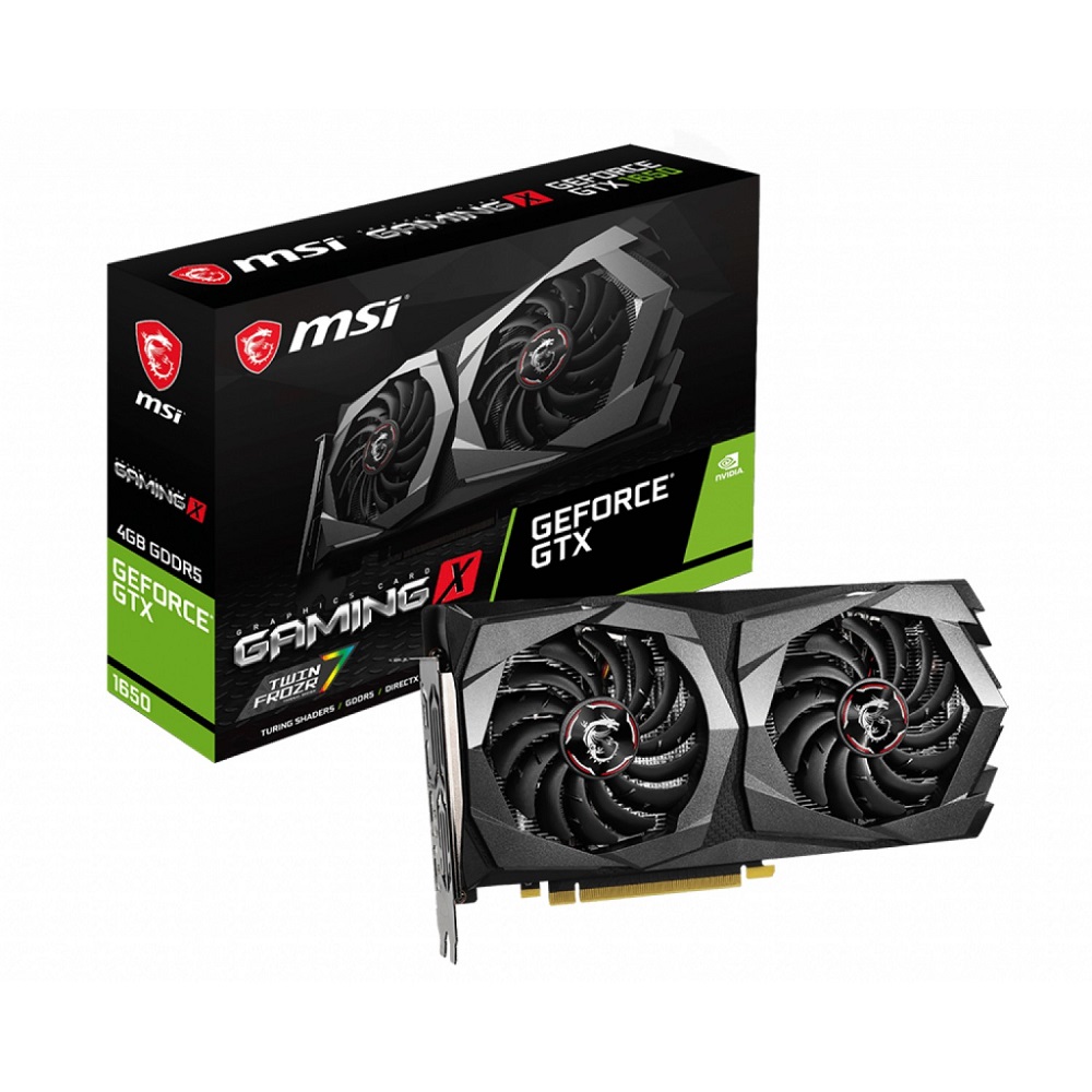 MSI GeForce GTX 1650 GAMING X Graphics Card 4G