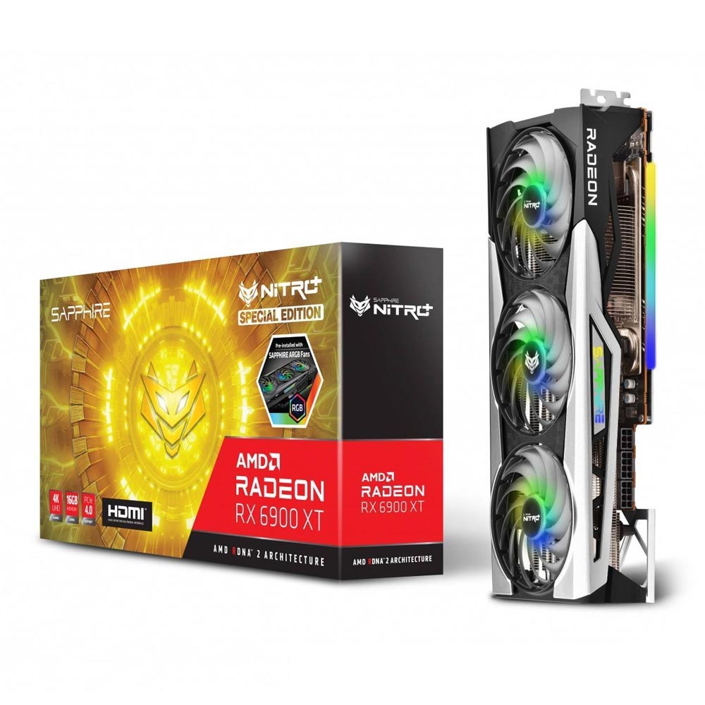 Sapphire NITRO+ AMD RADEON RX 6900 XT SE GAMING OC special edition Graphics Card With 16GB GDDR6 HDMI / TRIPLE DP