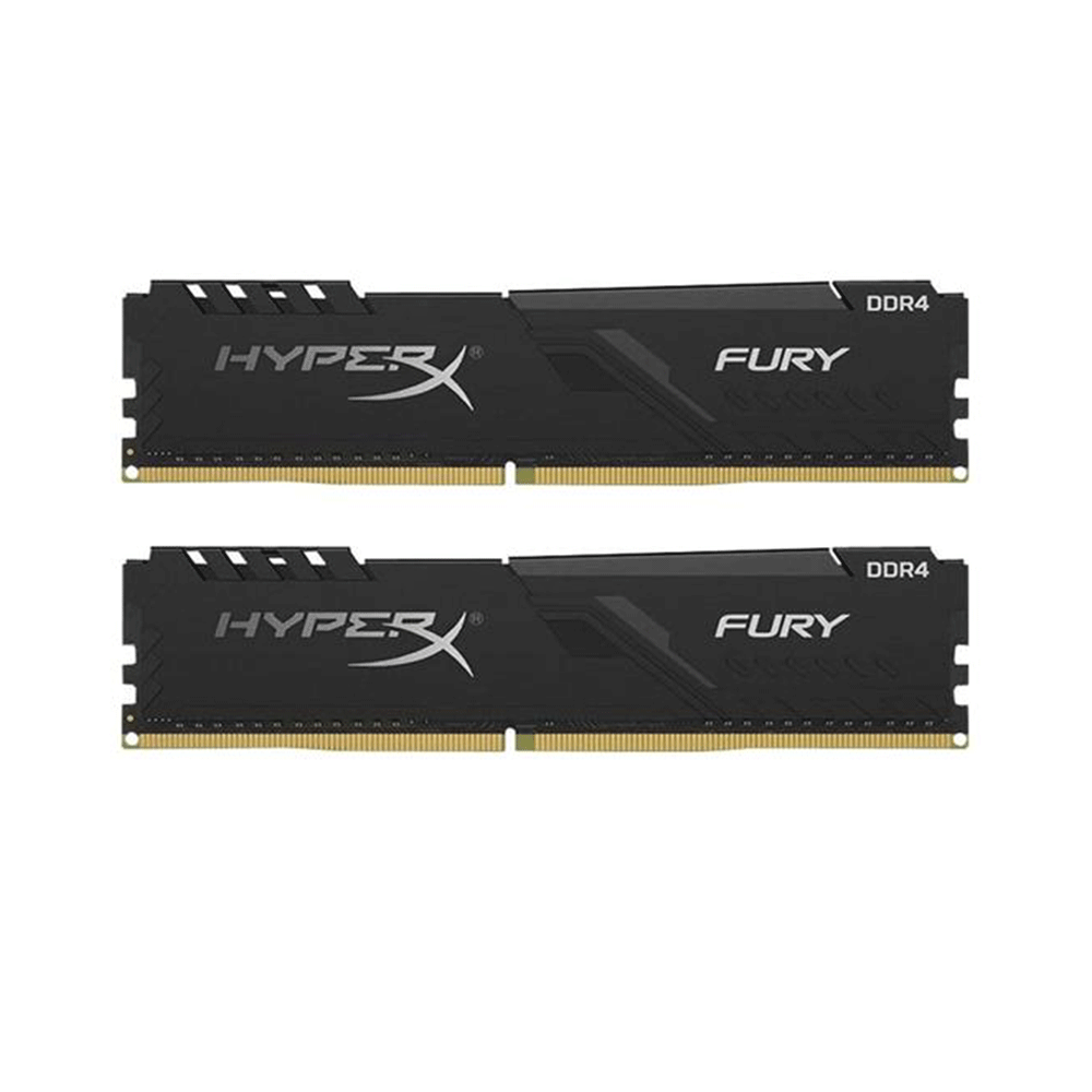 رم دوکاناله کینگستون HyperX FURY با فرکانس 3200 مگاهرتز و حافظه 16 گیگابایت