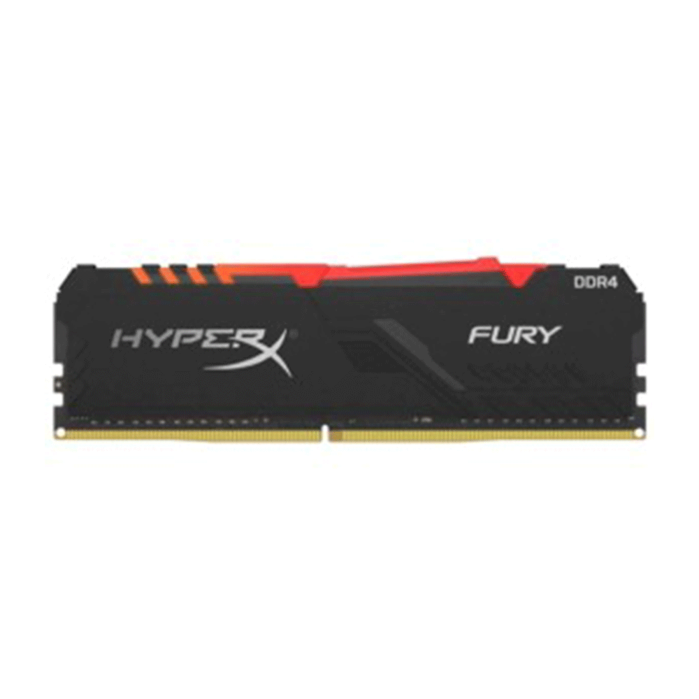 Kingston HyperX Fury RGB 8GB Single Channel DDR4 3200MHz RAM