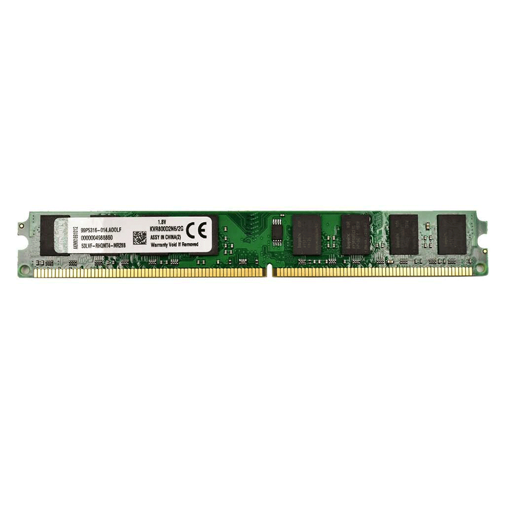 KVR DDR2 2GB 800MHz CL6 DIMM 16 Chip Desktop RAM