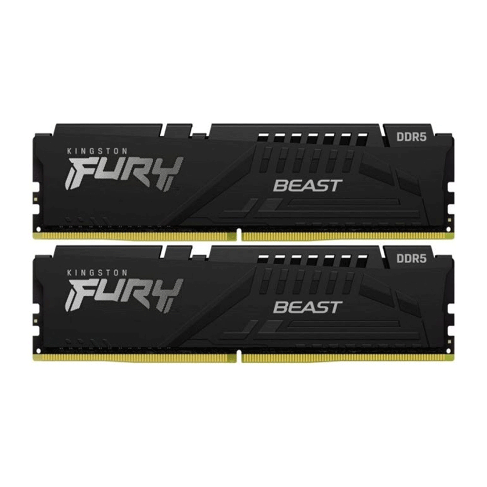 Kingston Fury Beast 32GB 16GBx2 6000MHz CL40 DDR5 Dual Channel Desktop RAM