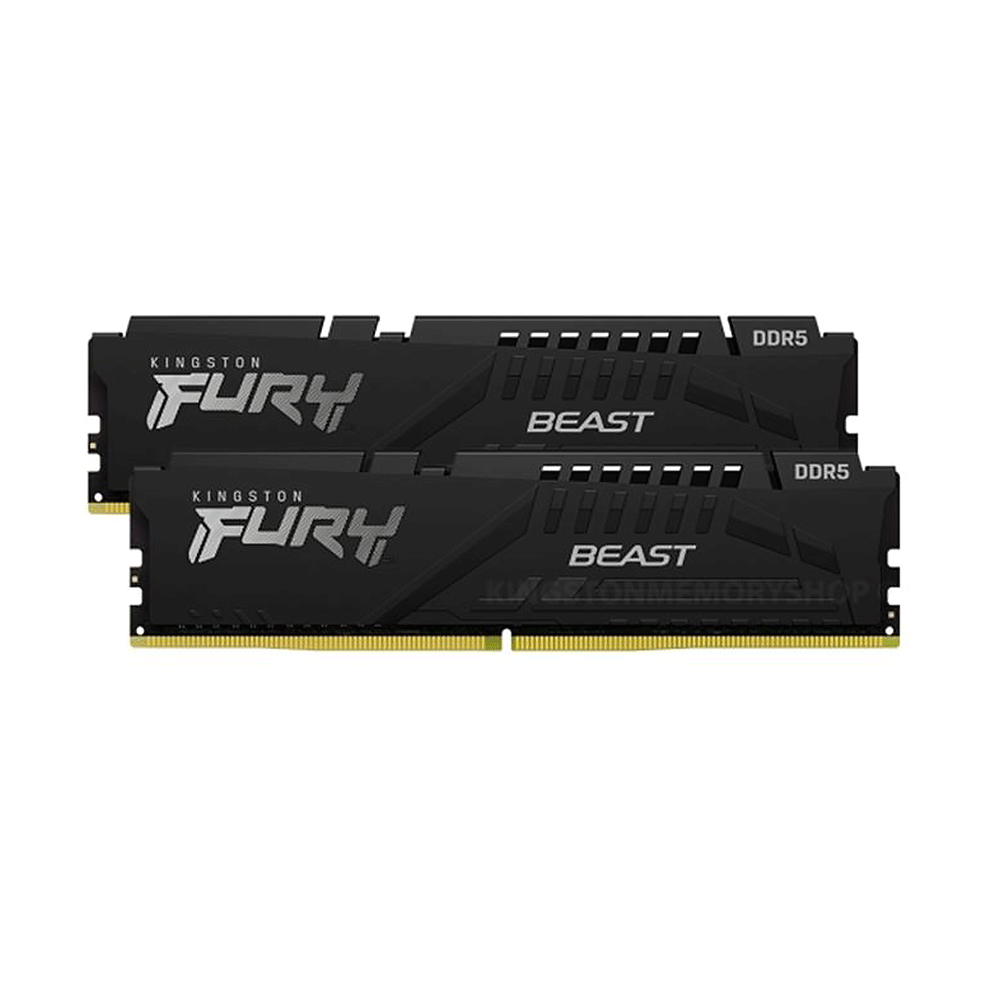 kingston Fury Beast 32GB 16GBx2 5600MHz CL40 DDR5 Dual Channel Desktop RAM