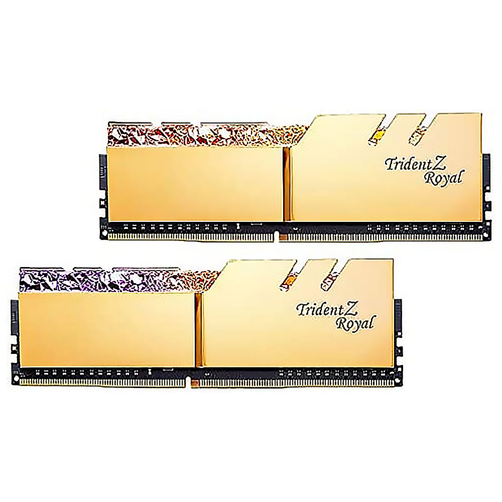 G.Skill TRIDENT ROYAL GOLD DDR4 32GB 3600MHz CL16 Dual Channel Desktop Ram