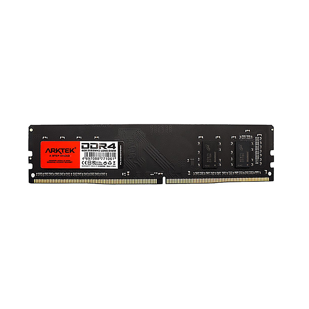 arktek LONG DDR4 1600MHz CL17 Single Channel Desktop RAM - 8GB