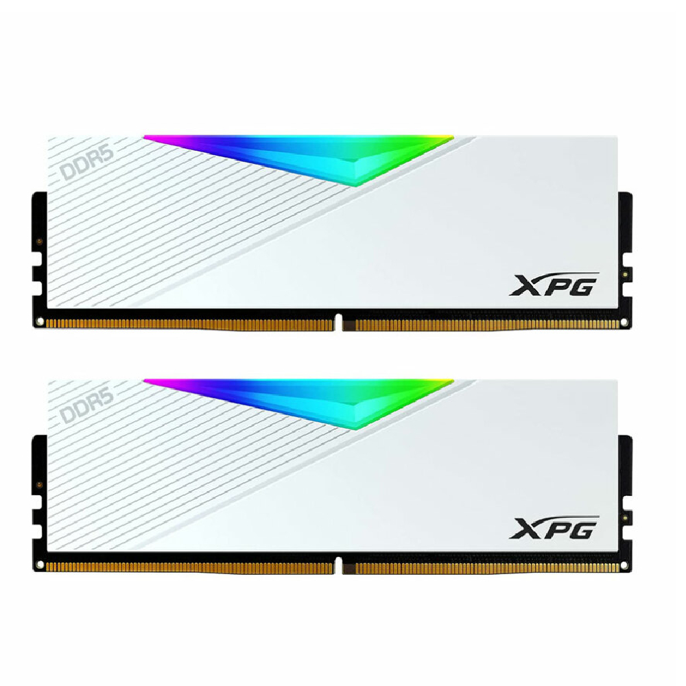 ADATA XPG Lancer RGB White 32GB 16GBx2 5200MHz CL38 DDR5 Memory