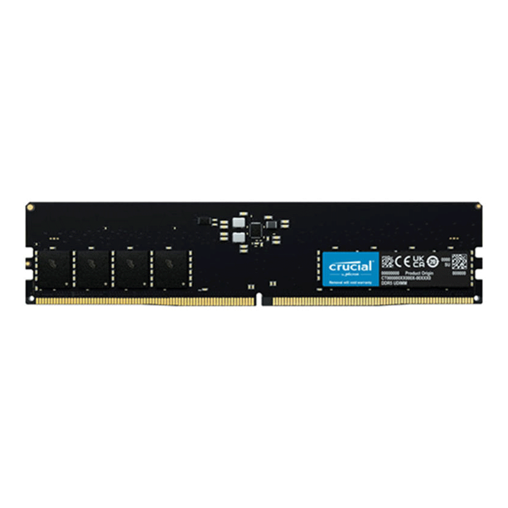 Crucial 16GB 4800MHz CL40 DDR5 Single Channel Desktap RAM