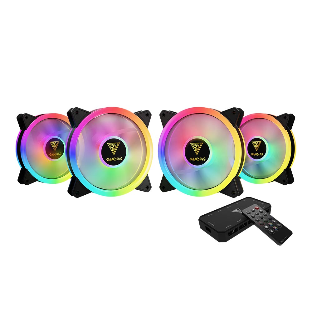 Gamdias AEOLUS M2-1204R RGB Case FAN