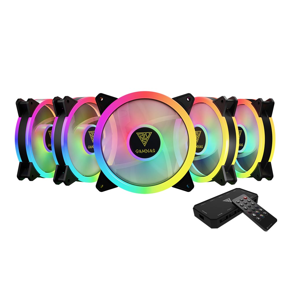 Gamdias AEOLUS M2-1205R RGB Case FAN