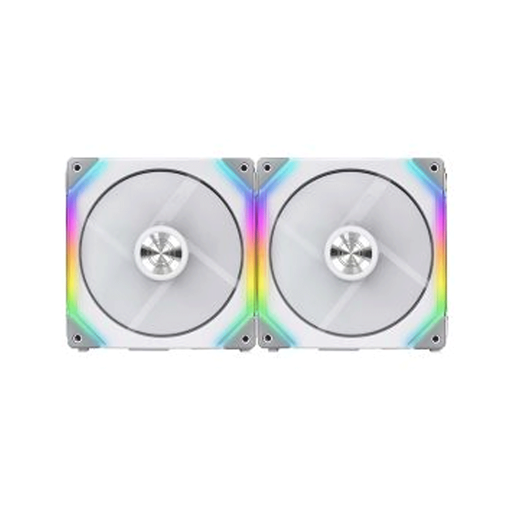 LIAN LI UNI FAN SL140 RGB White 2 in 1 Case Fan With Controller